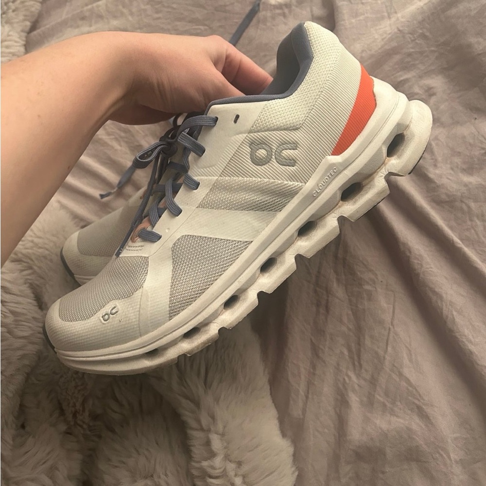On cloud shoes